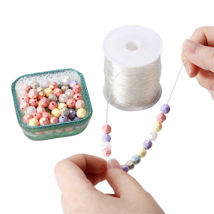50 meter Elastic Rope Cord String Thread for Bracelet / Jewellery Making