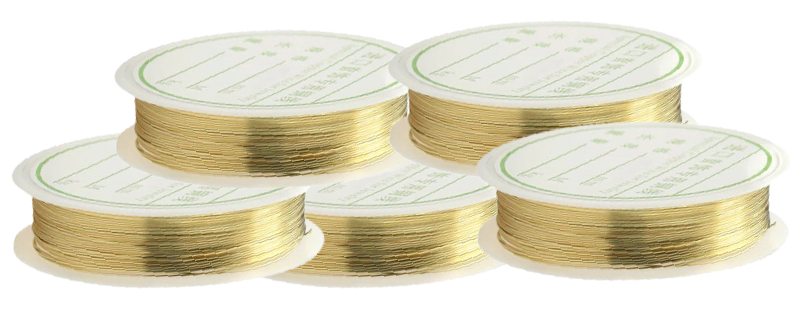 Copper Wire Metallic String for Beading & Jewellery Making – Sizes 0.3mm to 0.5mm