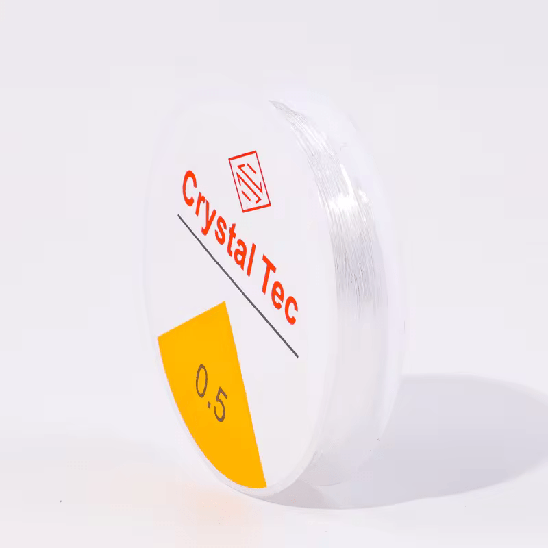 Transparent Elastic Rope Cord String for Bracelet & Jewellery Making – Sizes 0.5mm to 1.0mm