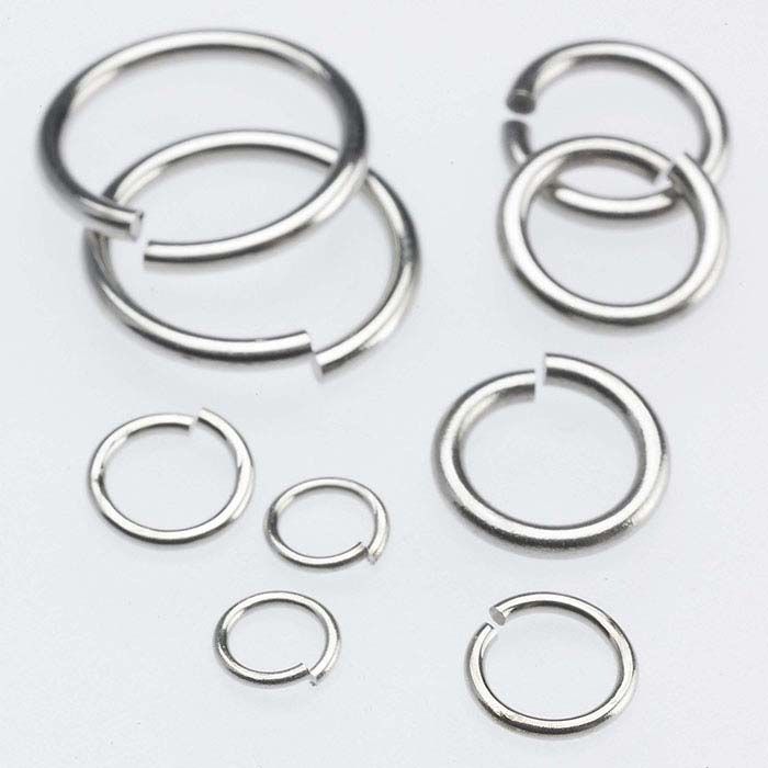 Jump Rings 5mm–8mm for Jewellery Making | Findings for DIY Craft & Repairs
