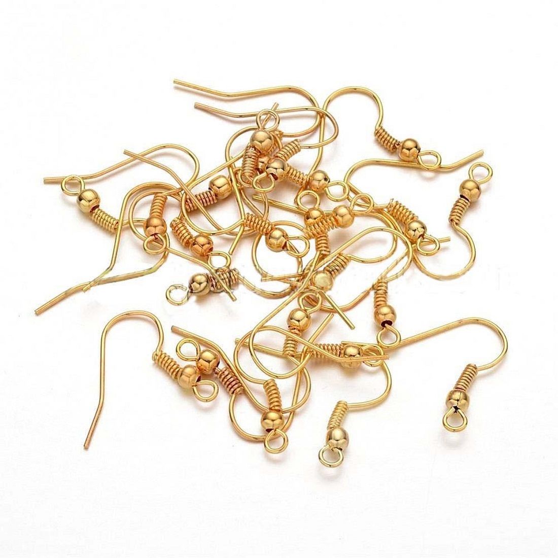 Earring Making Hooks in Silver, Golden & Nickel Plating | Jewellery Making Findings