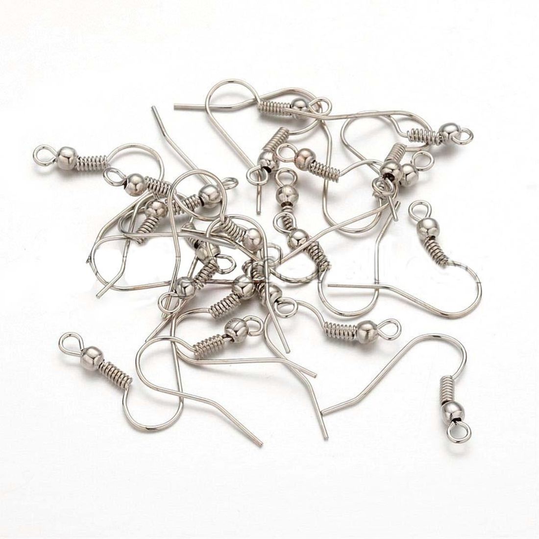 Earring Making Hooks in Silver, Golden & Nickel Plating | Jewellery Making Findings