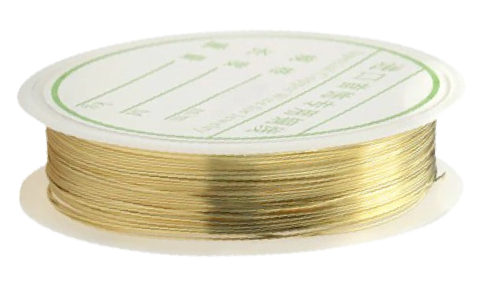 Copper Wire Metallic String for Beading & Jewellery Making – Sizes 0.3mm to 0.5mm
