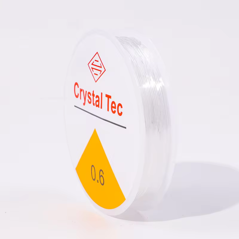 Transparent Elastic Rope Cord String for Bracelet & Jewellery Making – Sizes 0.5mm to 1.0mm