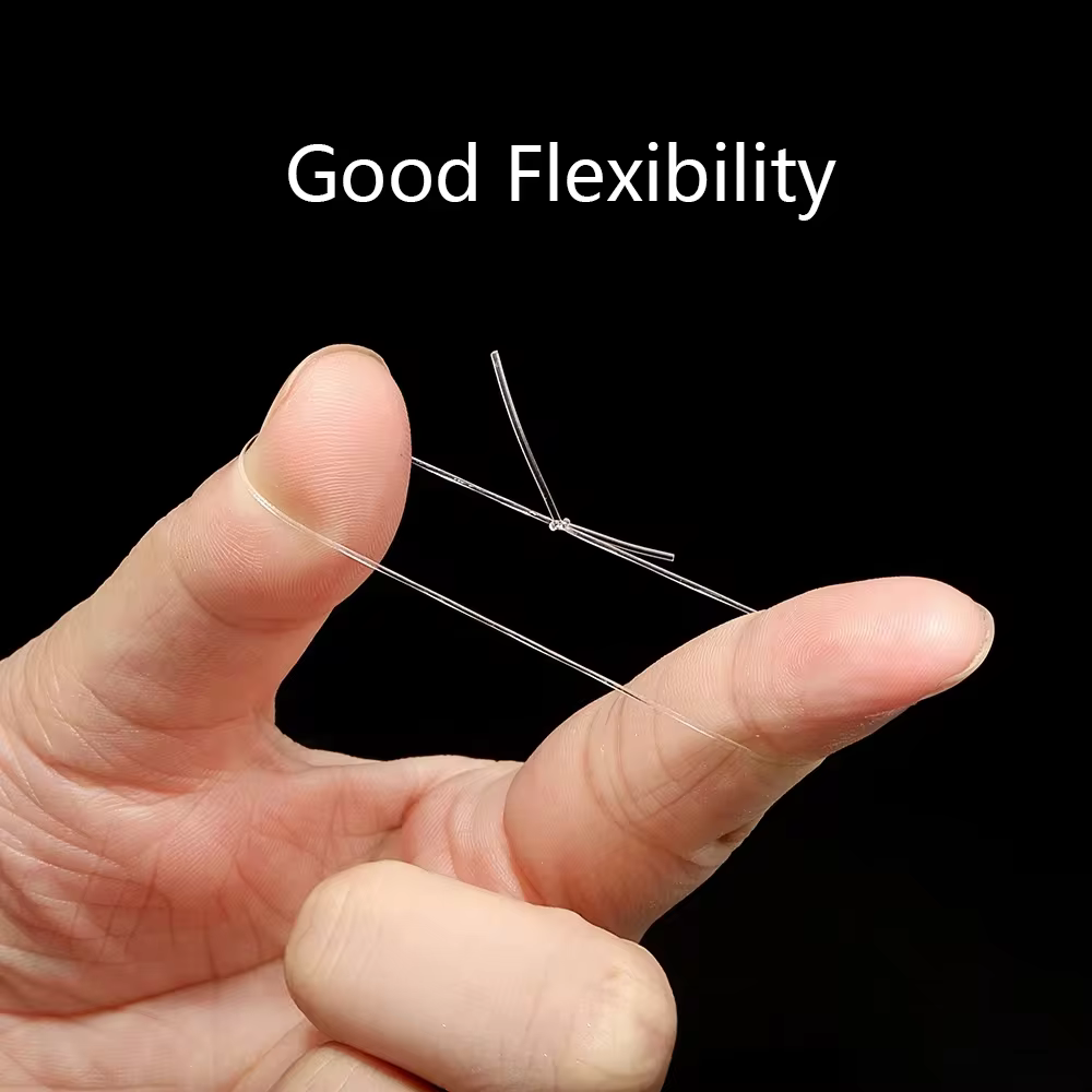 Transparent Elastic Rope Cord String for Bracelet & Jewellery Making – Sizes 0.5mm to 1.0mm