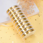 Copper Wire Metallic String for Beading & Jewellery Making – Sizes 0.3mm to 0.5mm