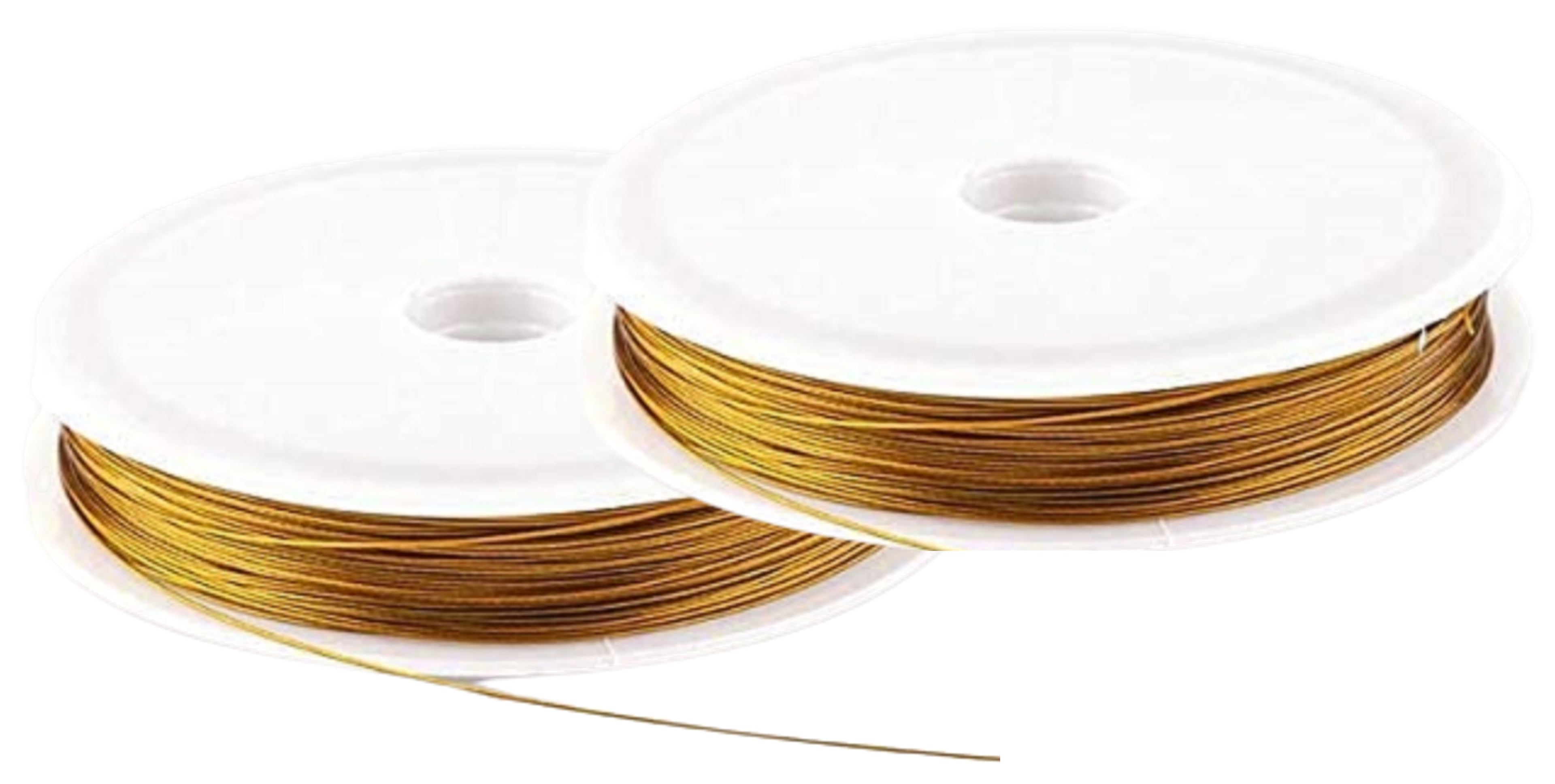 0.45mm Tiger Tail Gear Wire Metallic String for Jewellery Making