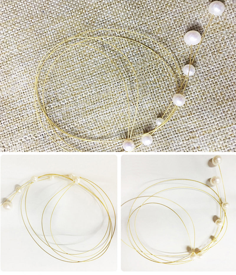 0.45mm Tiger Tail Gear Wire Metallic String for Jewellery Making