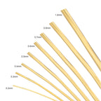 Copper Wire Metallic String for Beading & Jewellery Making – Sizes 0.3mm to 0.5mm