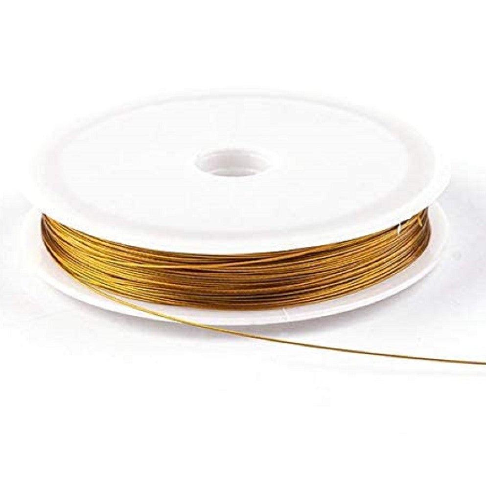 0.45mm Tiger Tail Gear Wire Metallic String for Jewellery Making