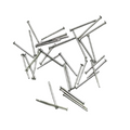 20 mm Head Pin For Jewellery Making( 100 Grams, Silver )