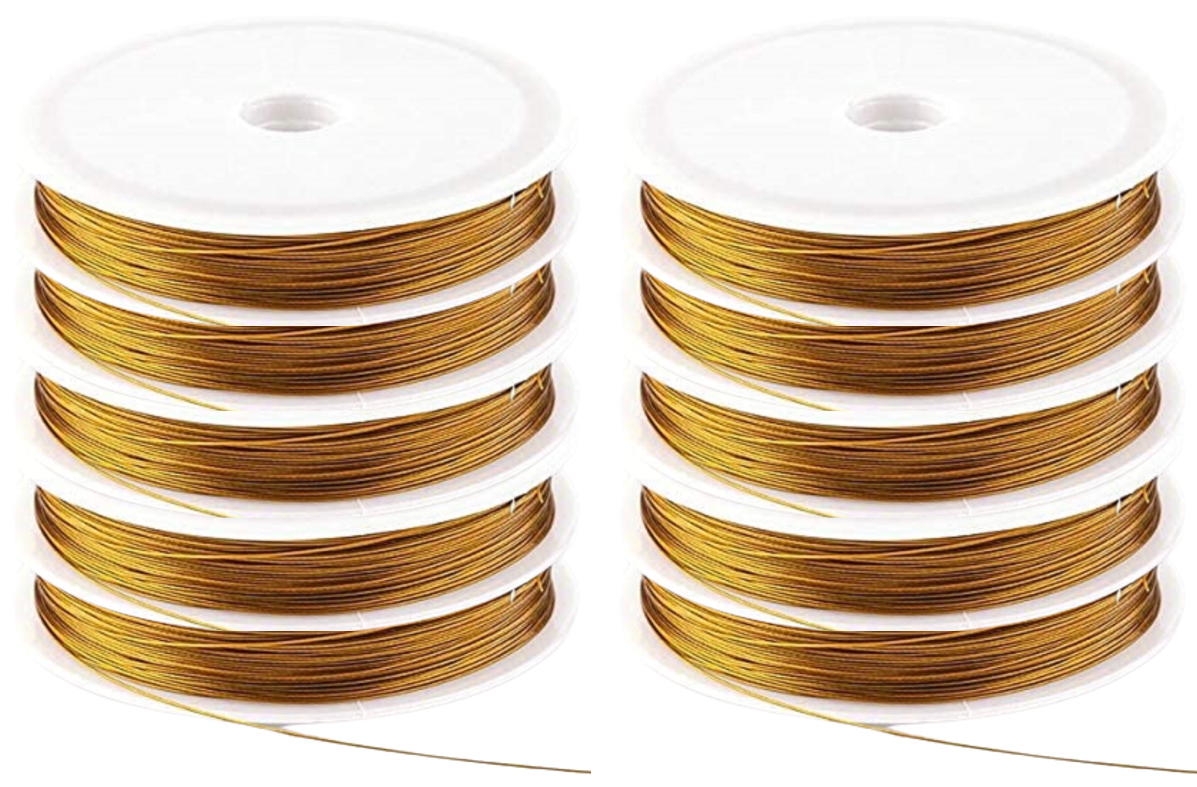 0.45mm Tiger Tail Gear Wire Metallic String for Jewellery Making
